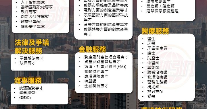 優才計劃人才清單2023